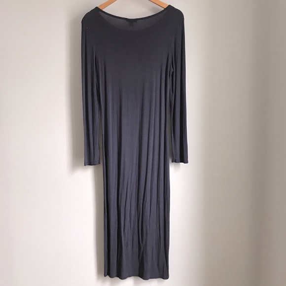 Midi BodyCon Dress | Slate Blue/Grey - Picture 4 of 4